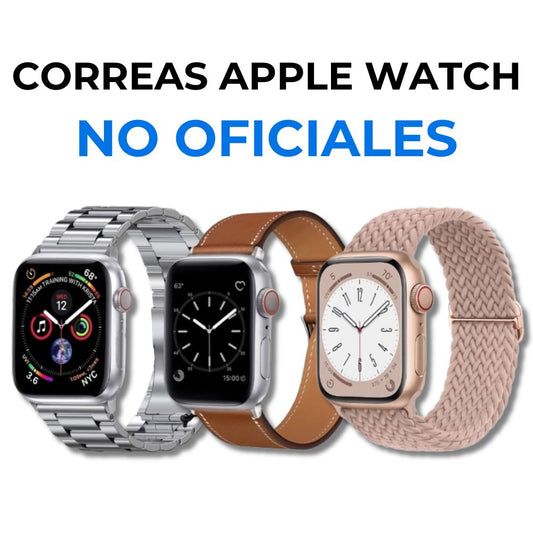 Las mejores correas no oficiales para Apple Watch: Guía completa y comparativa 2024