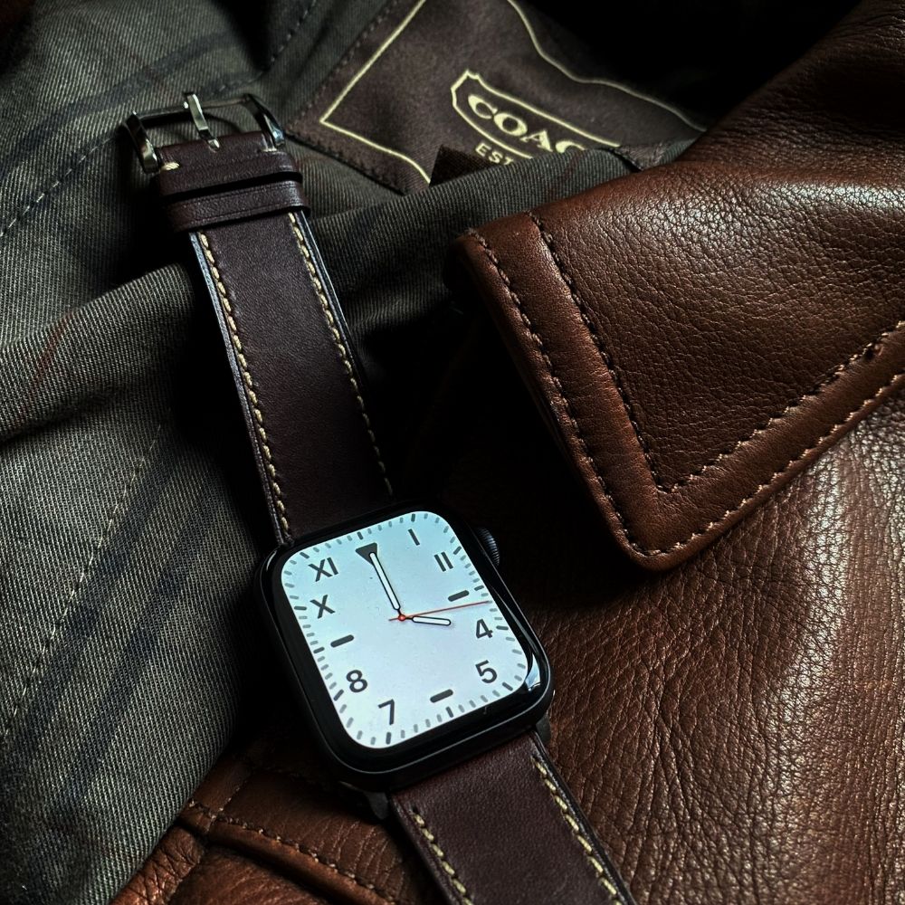 correa apple watch cuero