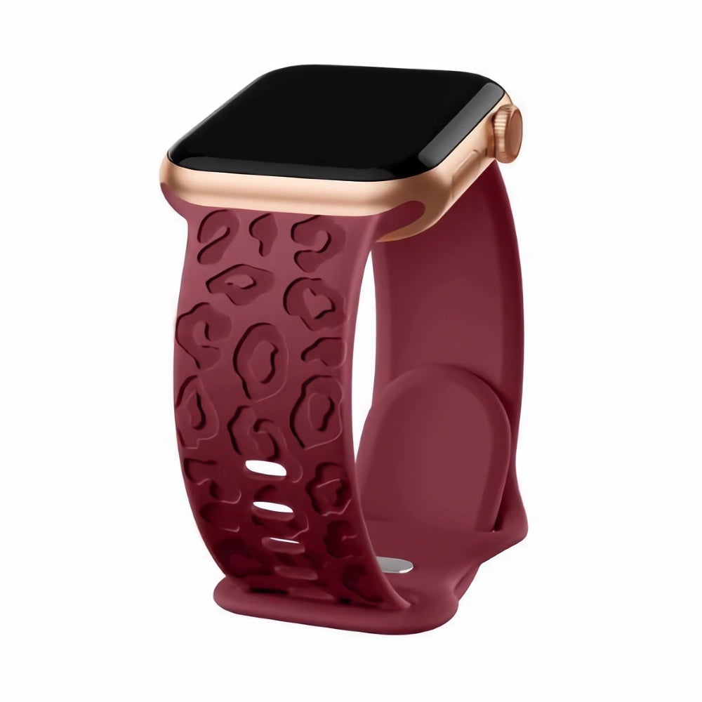 correa silicona gravada apple watch