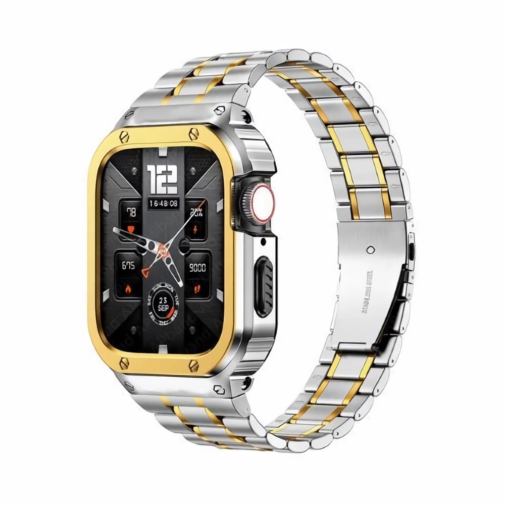 correa y carcasa acero apple watch