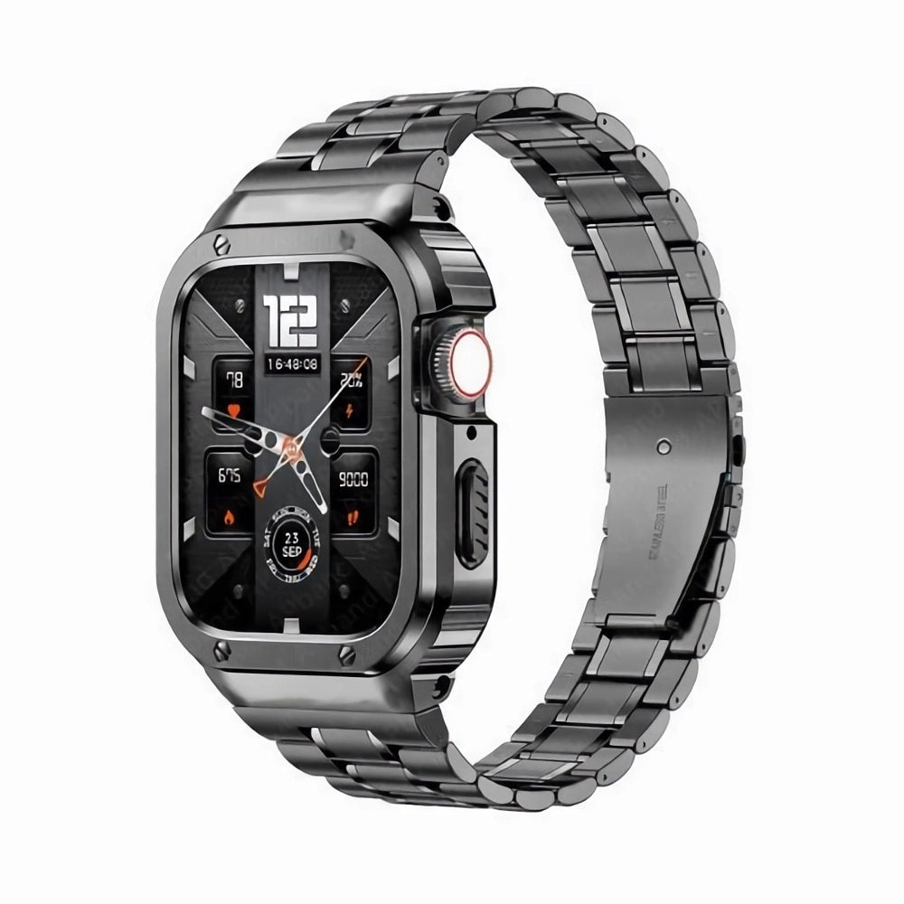 correa y carcasa acero apple watch