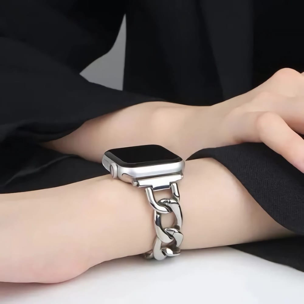 pulsera metalica apple watch