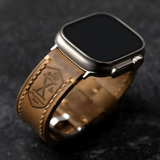 correa artesanal apple watch